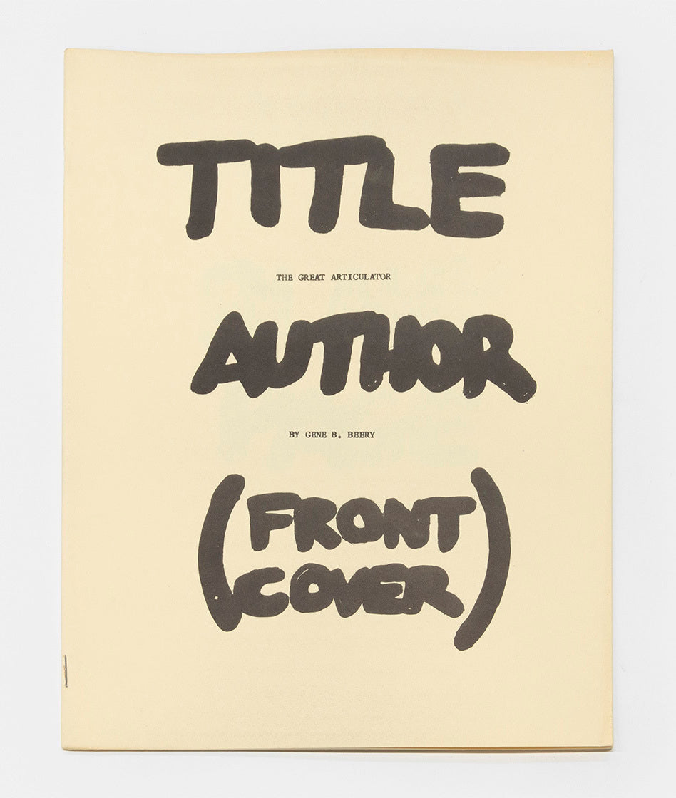 Gene Beery: The Great Articulator