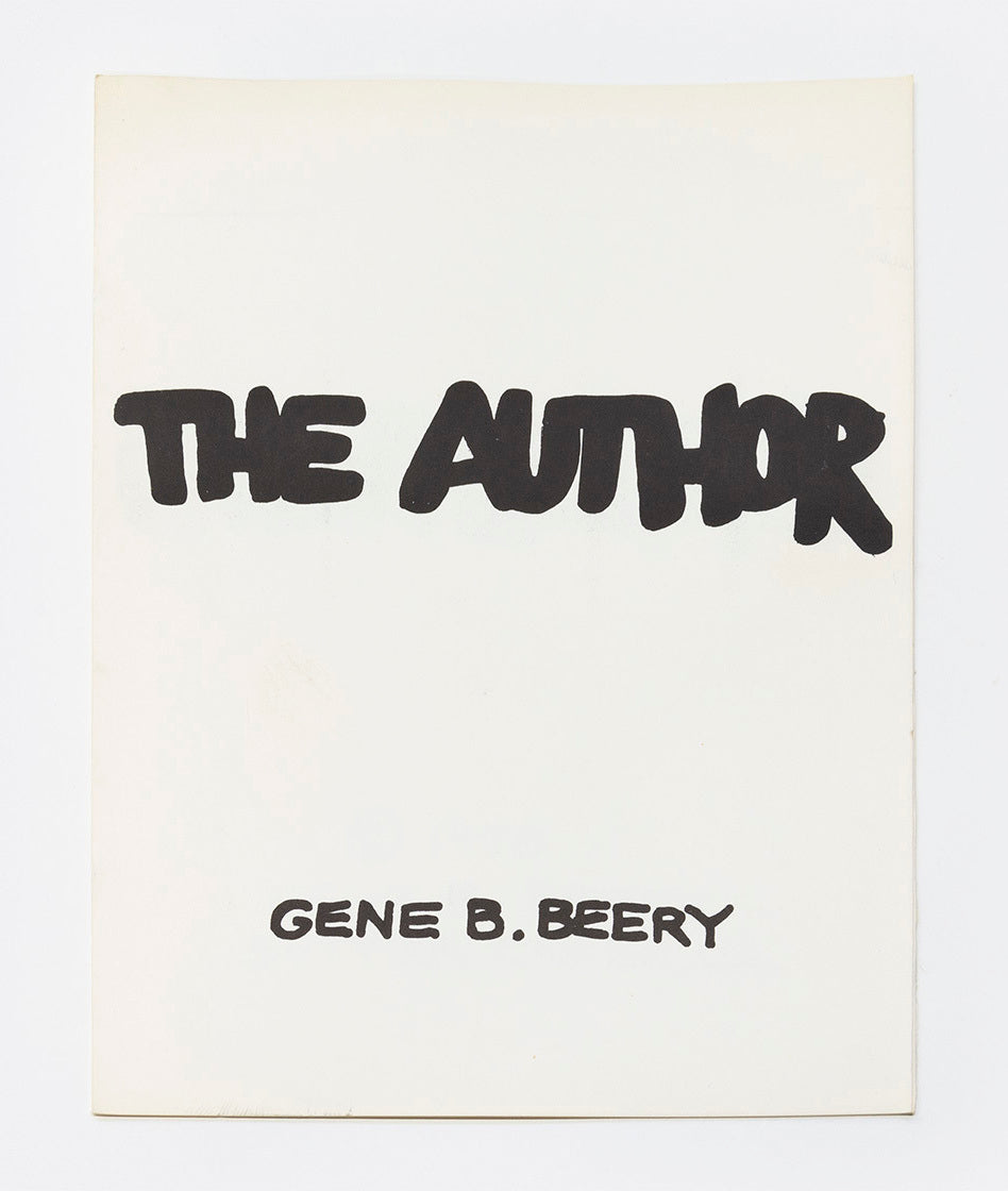 Gene Beery: The Author